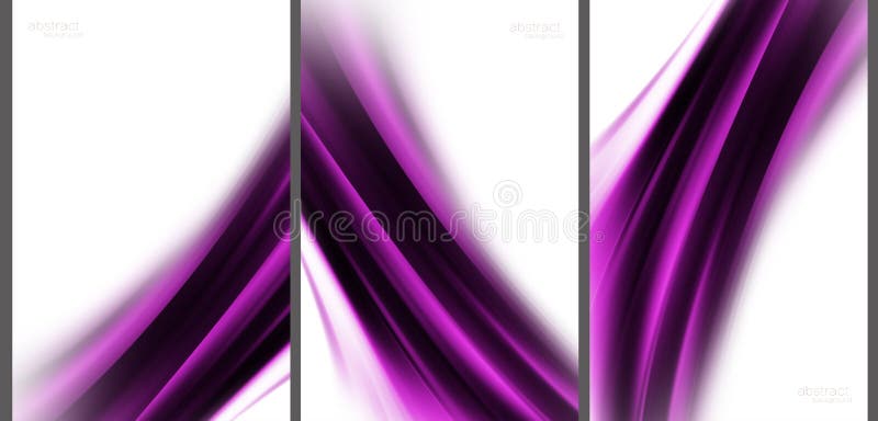 Purple Abstract background collection