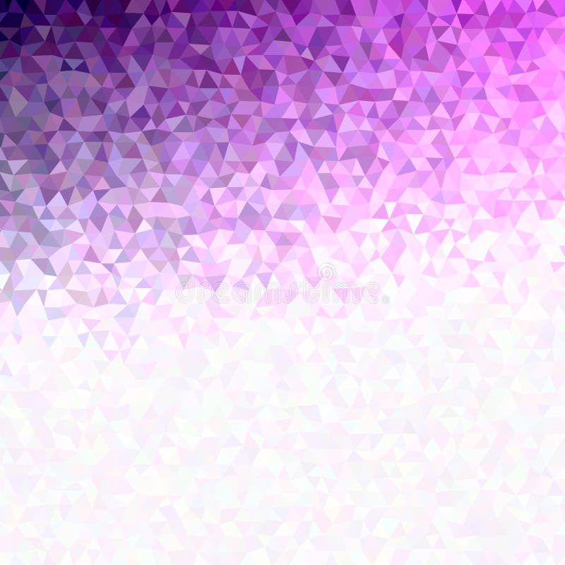 Purple abstract geometric irregular regular triangle background vector illustration