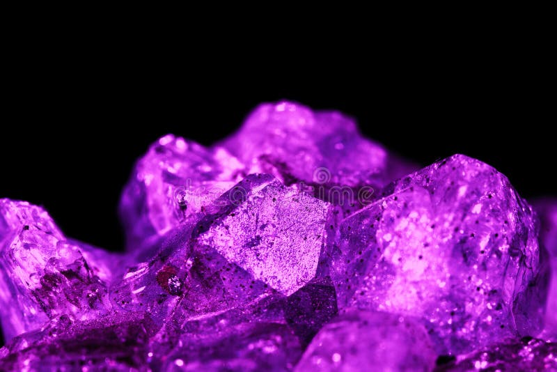 Purple Amethyst Close up stock photos Purple Amethyst Close up stock photos