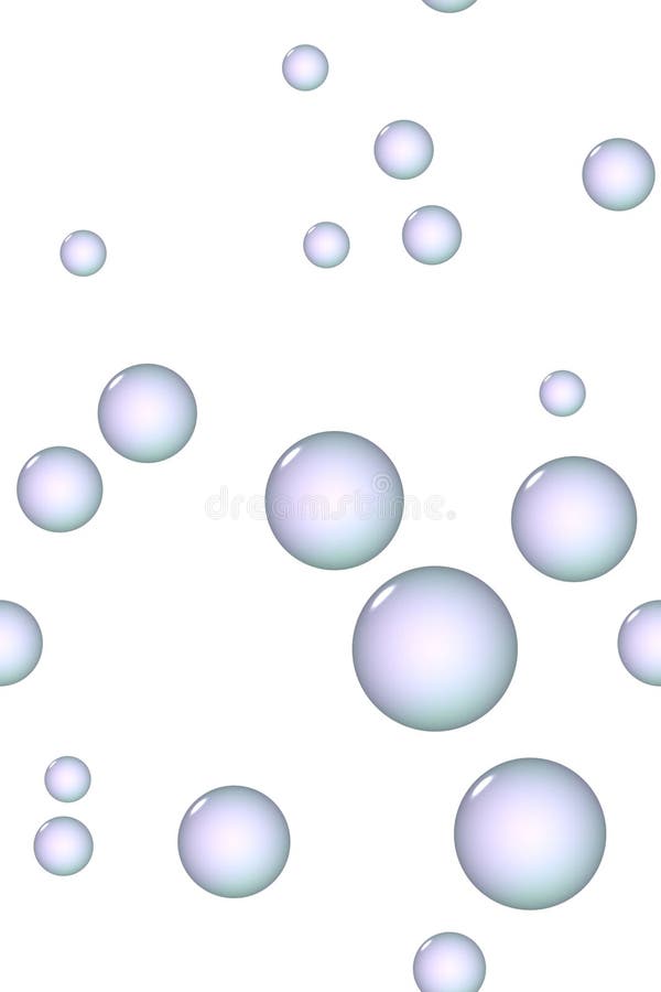 Purple-blue bubbles vector illustration