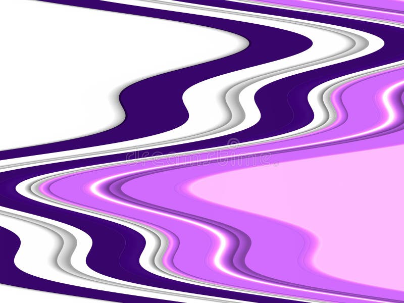 Purple blue white blurred fluid geometries, abstract vivid background, abstract texture stock illustration