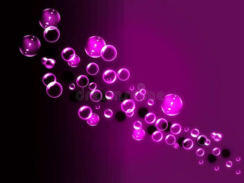 Purple bubble background stock illustration. Illustration of clean -  48410403