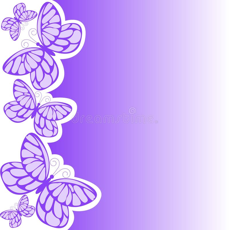 Purple butterfly