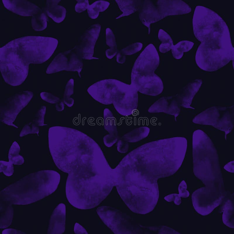 Purple butterfly stock illustration. Illustration of bright - 76806163