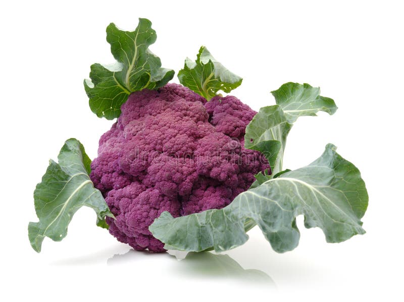 Purple cauliflower