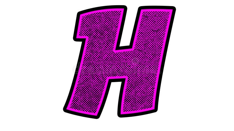 Purple Color Comic Cartoon Letter H, Funny Font, Alphabet Stock Illustration - Illustration of purple, spotted: 213334755 Purple Color Comic Cartoon Letter H, Funny Font, Alphabet Stock Illustration - Illustration of purple, spotted: 213334755