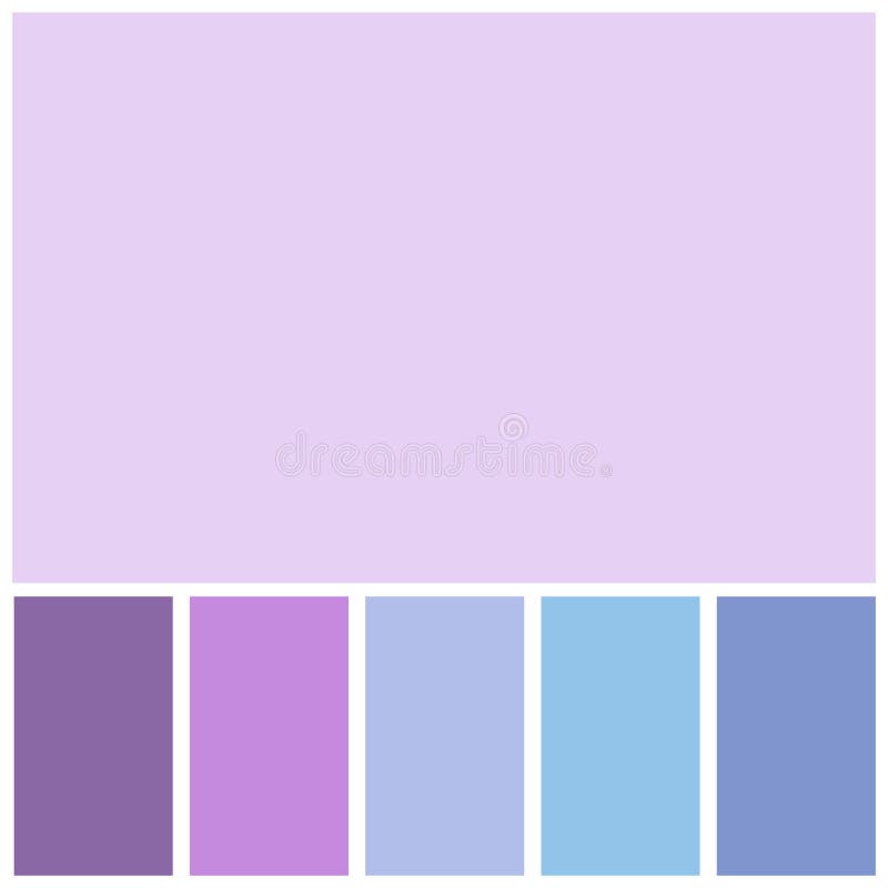 Purple Colour Palette Soft Pastel for Template, Simple Purple Color Soft  for Design Background Stock Vector - Illustration of paint, code: 209369667