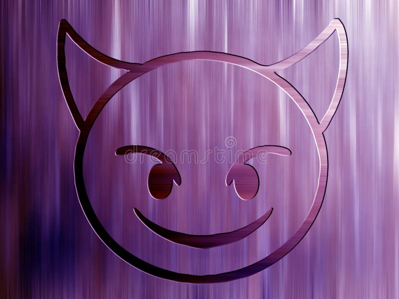 Emoji Purple Devil PIN Lock APK for Android Download