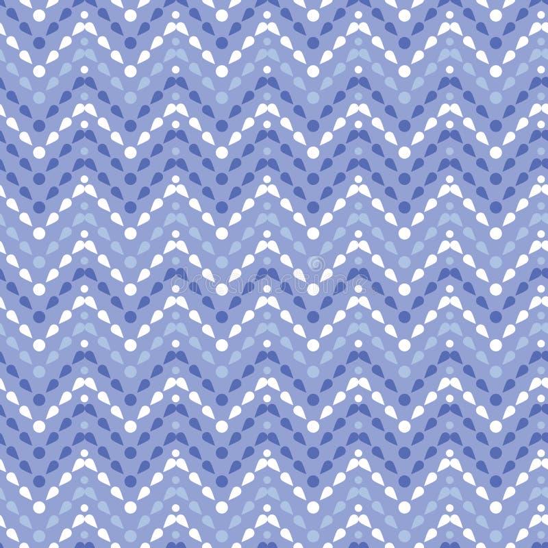 Purple drops chevron seamless pattern background vector illustration