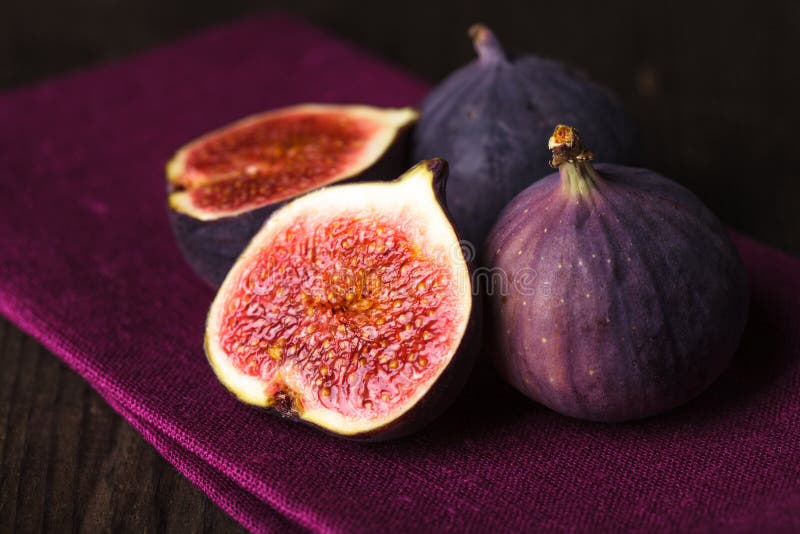 Purple figs stock photo. Image of group, refreshment 35234654