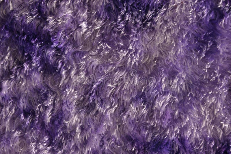 Purple furry material background