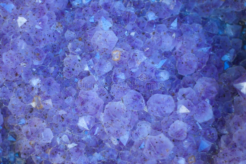 Purple Geode Crystals