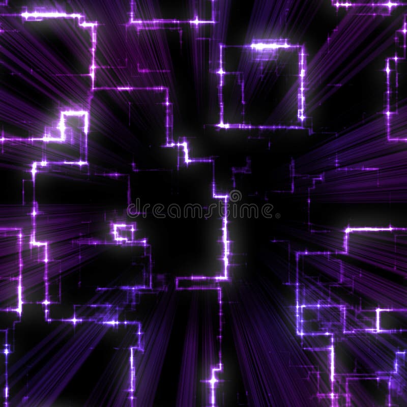 Purple Geometric Pattern stock illustration. Illustration of lines