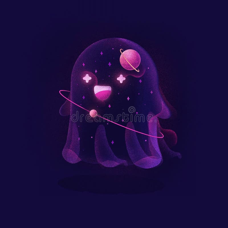 Purple Aesthetic Ghost Wallpapers  Wallpaper Cave