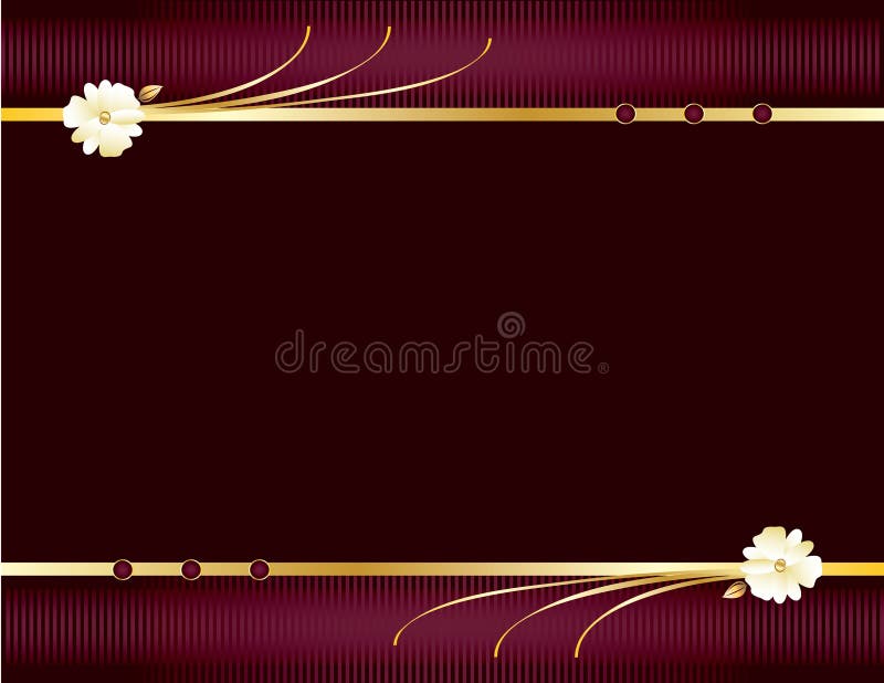 Purple and Gold Elegant Background 1 Stock Vector - Illustration of flower,  classy: 12682451
