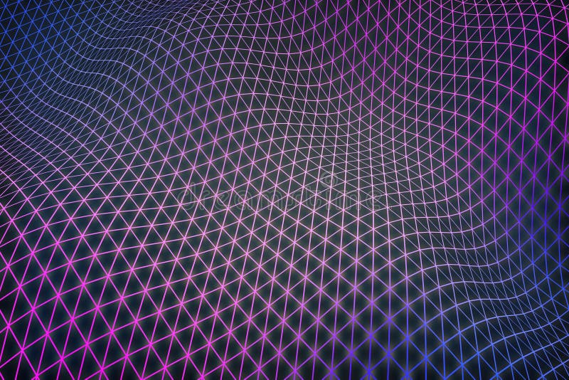 Purple grid background stock illustration. Illustration of background