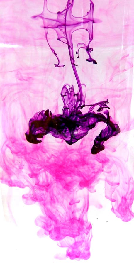 Purple ink stock image. Image of paint, colour, smoke - 102422245