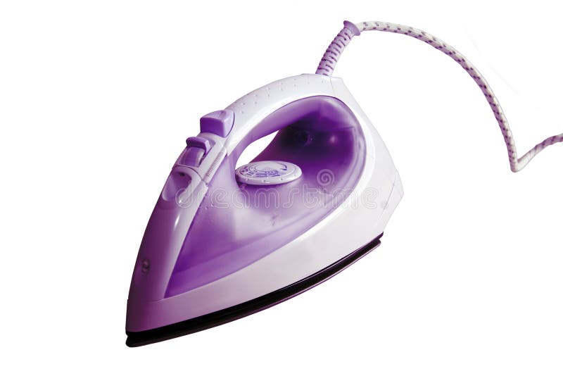 Purple iron stock photo. Image of electrical, home, warm 841858