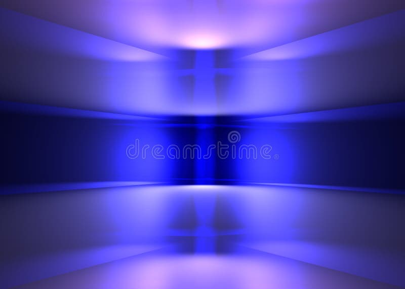Curbă violet royalty free illustration