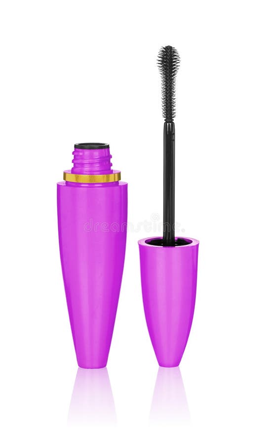 Purple mascara stock photo. Image of female, health, look 62542356