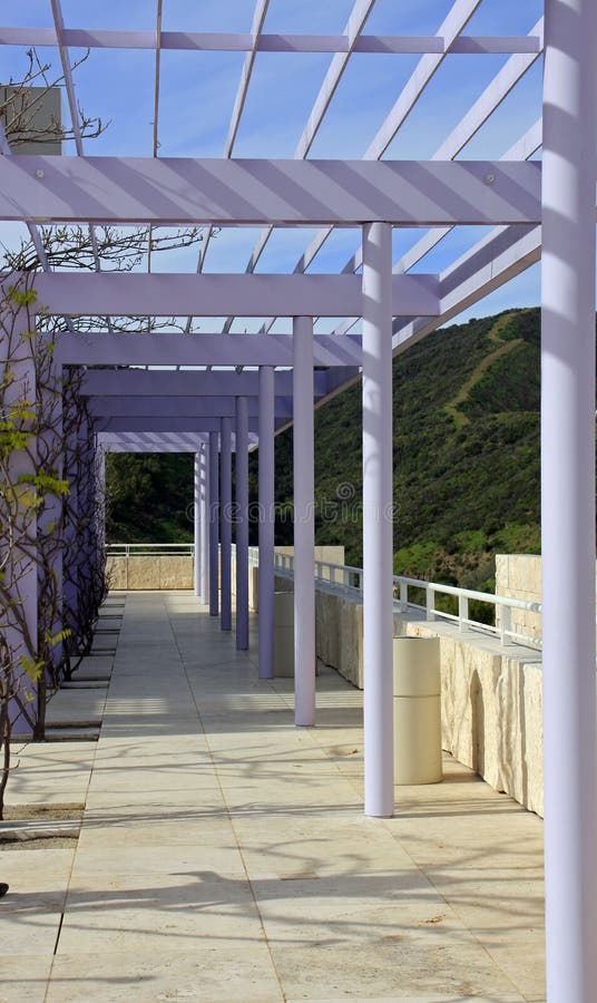 Purple modern porches