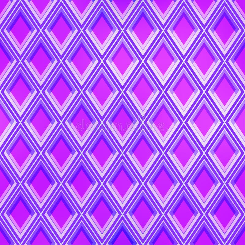 Purple Mosaic Seamless Pattern Stock Vector Illustration of graphic
