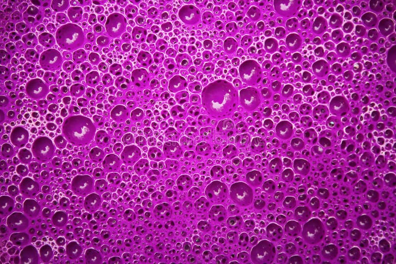 Purple Paint Bubbles