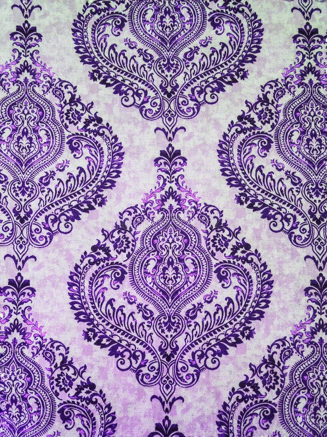 Luxury purple victorian style floral damask wallpaper cover with silver  border This image is a vector illustration Stock Vector Image  Art  Alamy