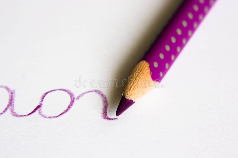 Purple pencil
