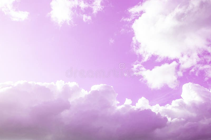 Purple and Pink Clouds and Sky, Soft Bright Background Stock Image - Image  of outdoor, heaven: 172376901