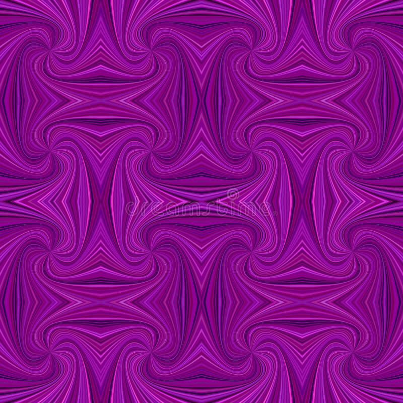 Purple seamless psychedelic abstract spiral burst stripe pattern background stock illustration Purple seamless psychedelic abstract spiral burst stripe pattern background stock illustration