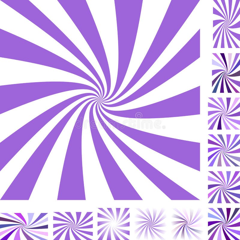 Purple Spiral Background Set Stock Vector - Illustration of hypnosis