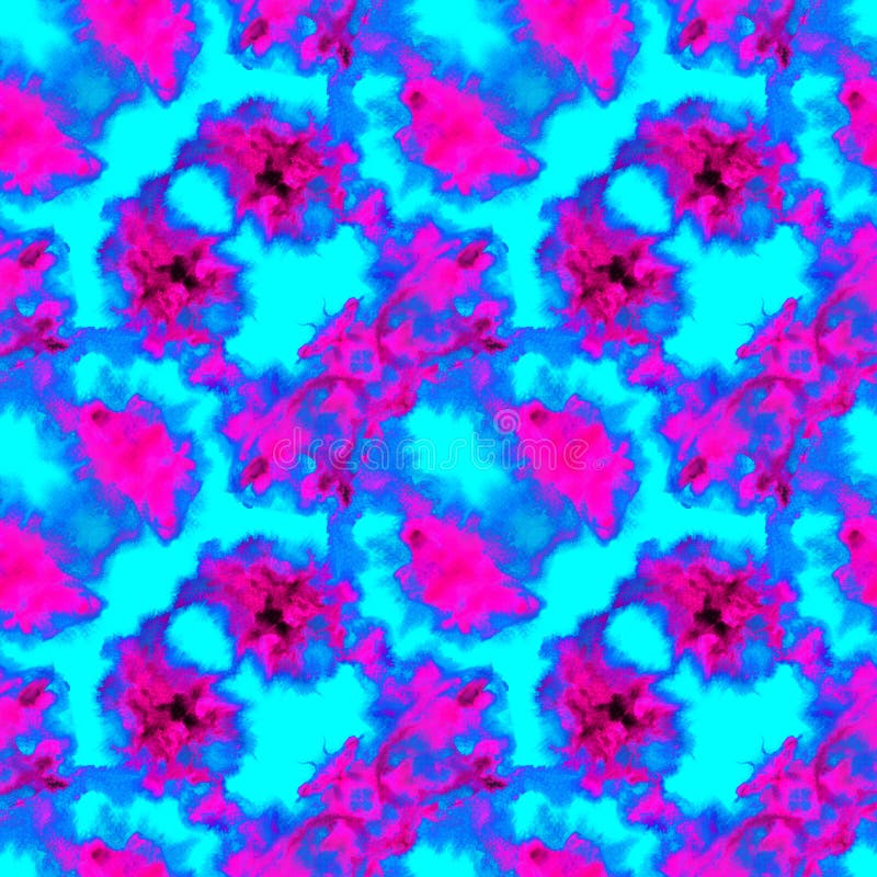 Purple splashes pattern. royalty free illustration