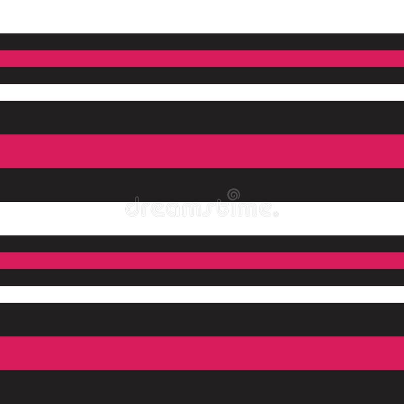 Purple Stripe Seamless Pattern Background in Horizontal Style Stock