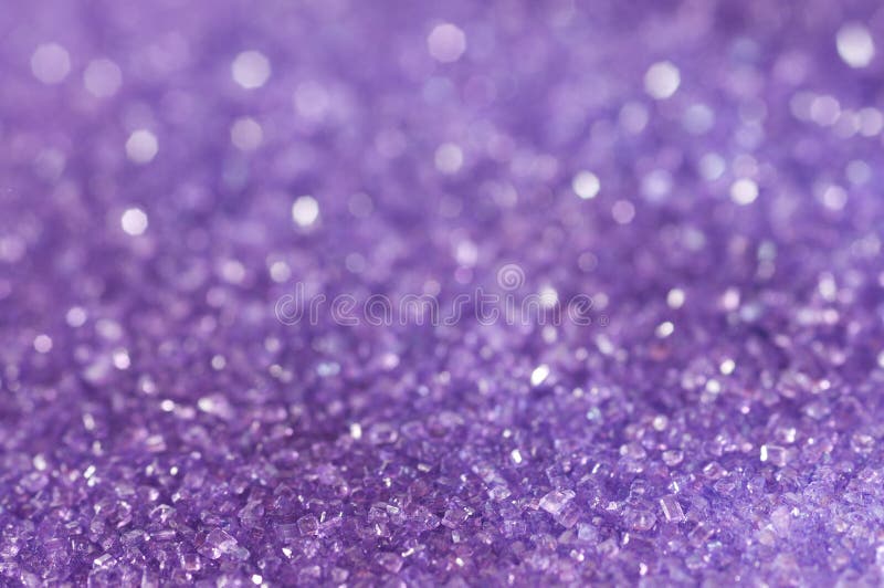 Purple sugar sparkle