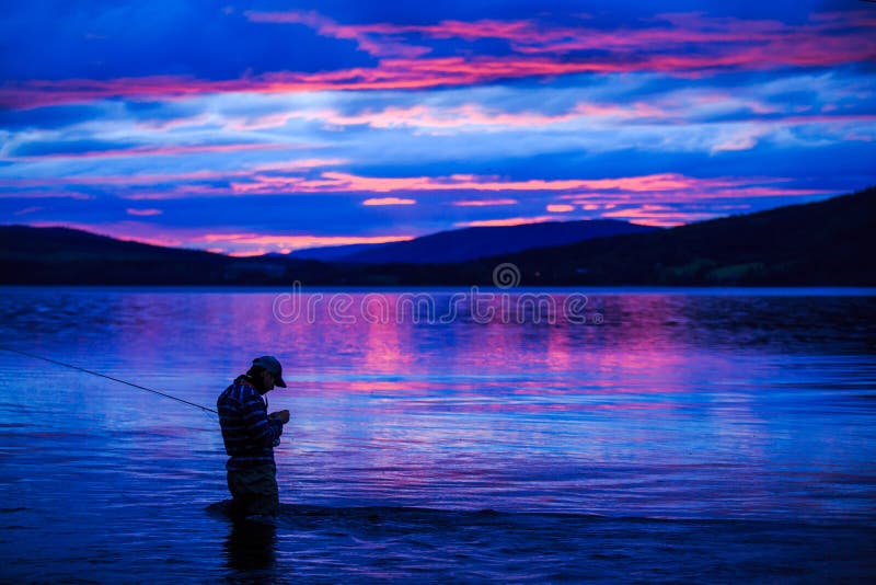 Purple sunset stock image Purple sunset stock image