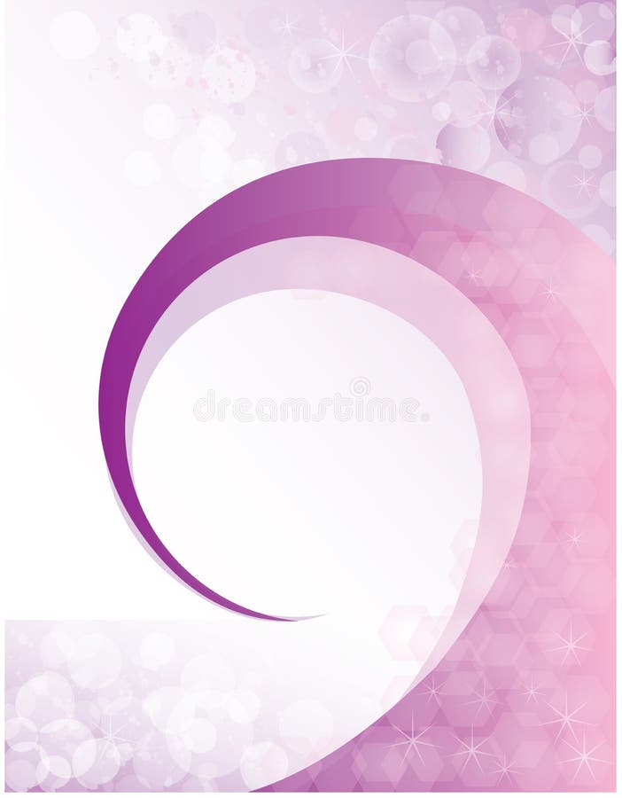 Purple Swirl Spring Background Bubbles Light Flair