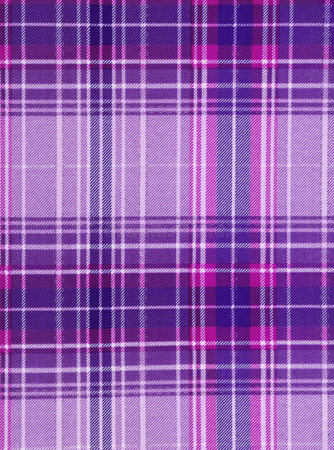Purple tartan. stock image. Image of scotland, background 12281529