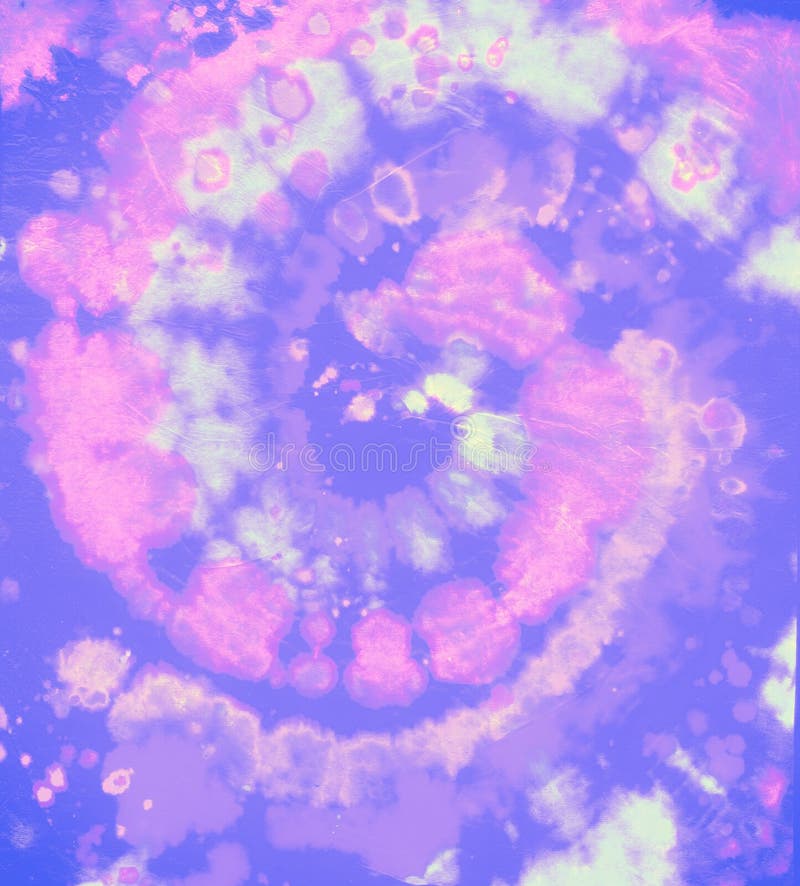 Purple Tie Dye Effects. Abstract Spiral Patterns Stock Image - Image of ...