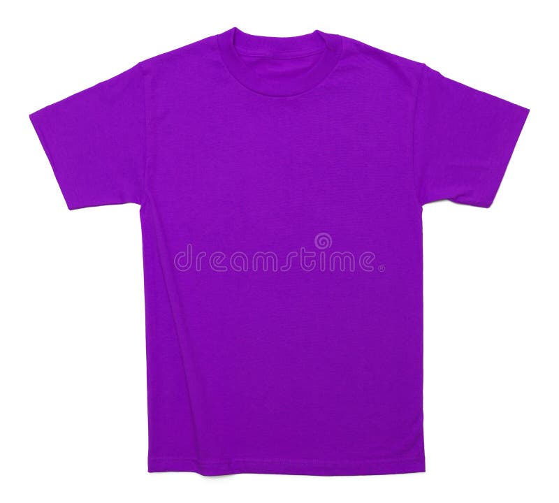 Purple Tshirt stock image. Image of full, clean, casual - 41042617