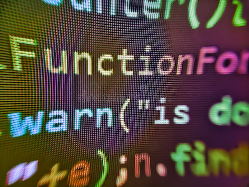 Purple Violet Color. Web Design Business Working Time. Coding Concept ...