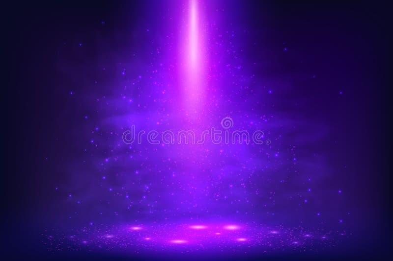 Purple violet vector magic light background vector illustration