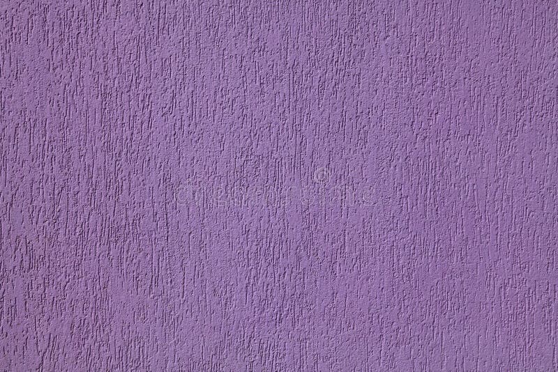 Purple Wall, Texture, Background. Plastered Building Wall, Painted with