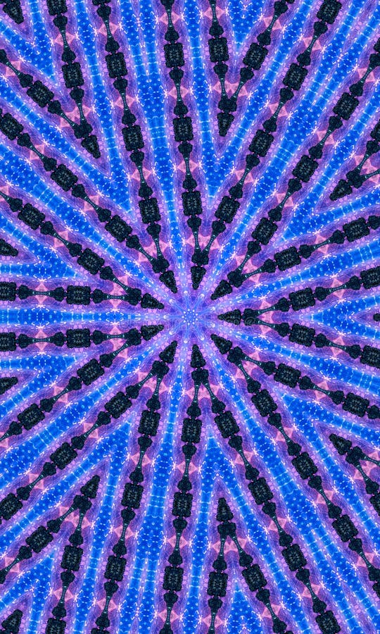 Purple White and Indigo Star Kaleidoscope Wallpaper Vertical Image ...