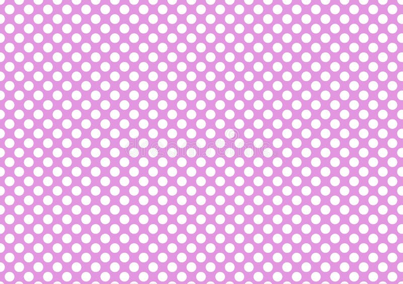 Pink And Purple Polka Dot Wallpaper