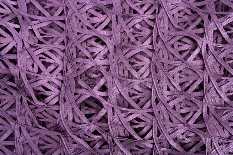 Purple wired fabric texture like spider messy net pattern background