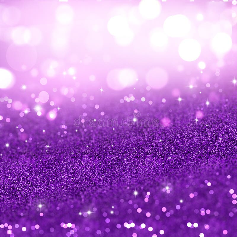 Purpurowy boże narodzenie błyskotliwości tło ilustracja wektor