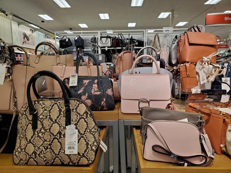 Purse Display in Retail Store Editorial Stock Photo Image of retail