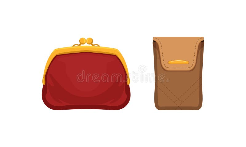 New Black Knit Change Coin Purse Stock Photo 102917567 | Shutterstock