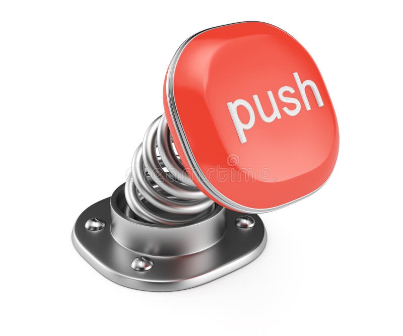 Red Button Set On White Stock Illustration - Download Image Now - Push  Button, Panic Button, Red - iStock